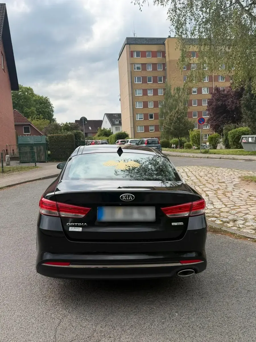 Gebraucht Kia Optima GT-Line 141 PS (103 kW) 2017 Schwarz Limousine