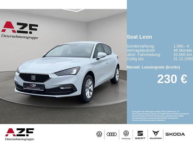 Neu Seat Leon Style 150 PS (110 kW) 2025 Weiß Limousine