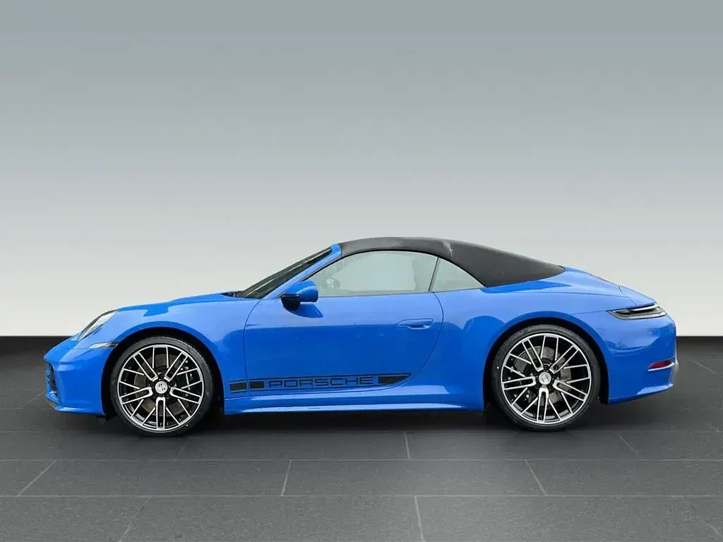 Neu Porsche 911 Carrera 4S Cabriolet 480 PS (353 kW) 2025 Blau Cabrio