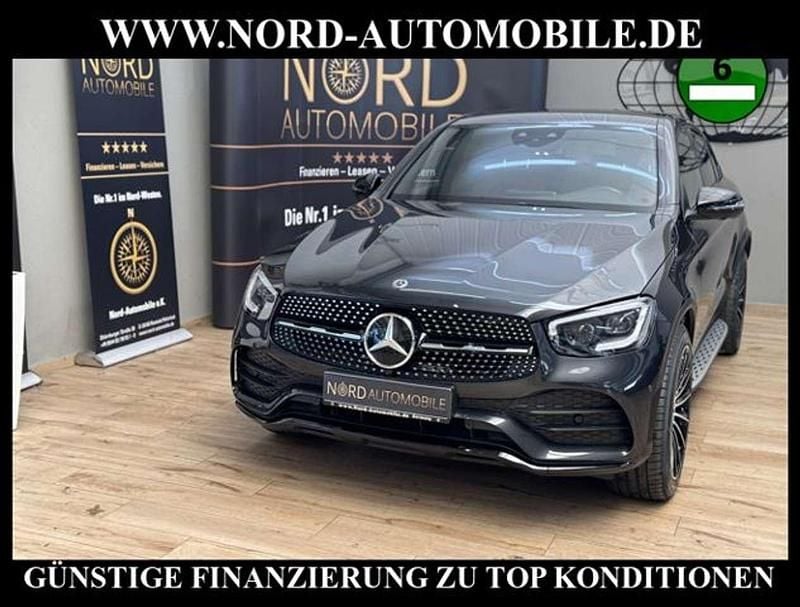 Graphitgrau metallic (metallic) Gebraucht 2020 Mercedes GLC300 AMG Coupé | 41.700 € (Fairer Preis) - Bild 1/3