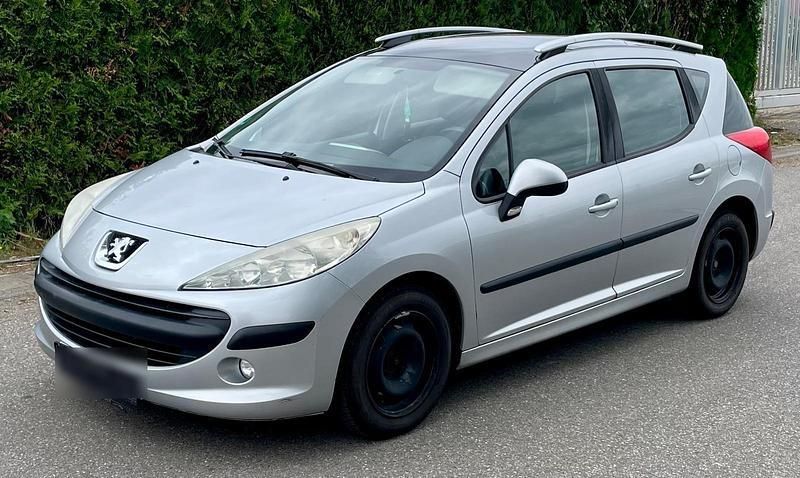 Silber Gebraucht 2009 Peugeot 207 Kombi | 1.000 € (Superpreis) - Bild 1/4