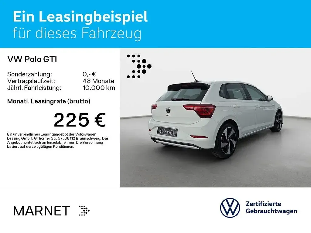 Gebraucht VW Polo GTI 207 PS (152 kW) 2023 Pure white Kleinwagen