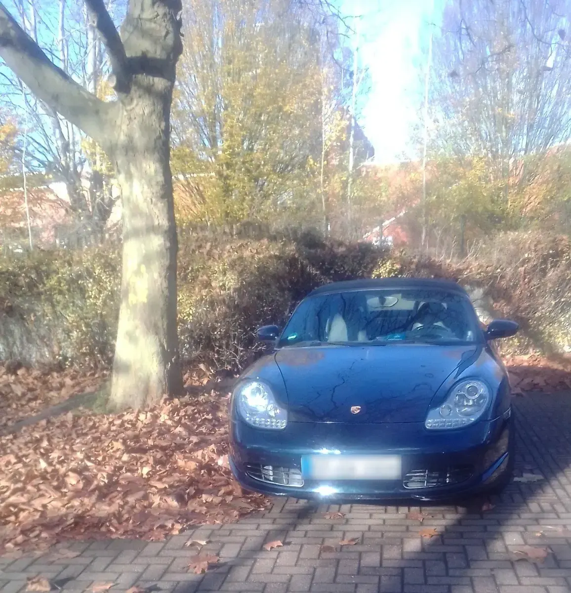 Gebraucht Porsche 986 Boxster 204 PS (150 kW) 1997 Blau Cabrio