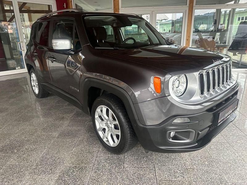 Grau Gebraucht 2018 Jeep Renegade Limited SUV | 14.790 € (Fairer Preis) - Bild 1/4