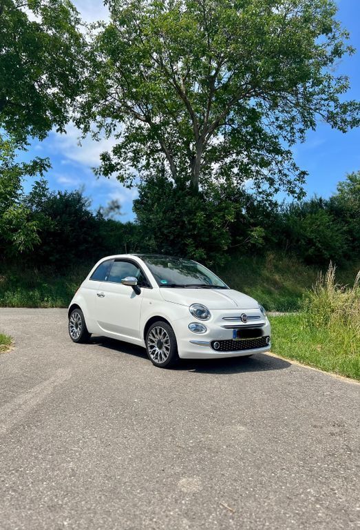 Weiß Gebraucht 2018 Fiat 500 Mirror Limousine | 8.900 € (Fairer Preis) - Bild 1/4