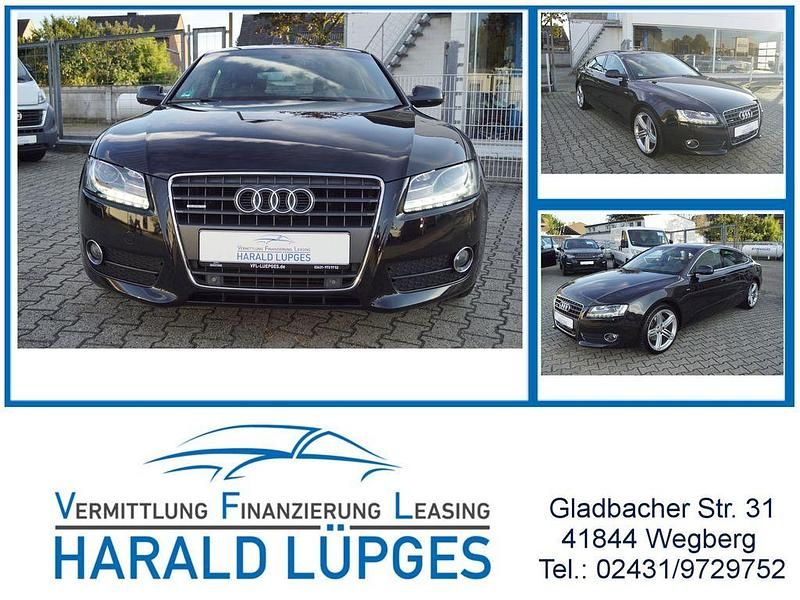 Schwarz Gebraucht 2011 Audi A5 S-Line Coupé | 14.400 € - Bild 1/4