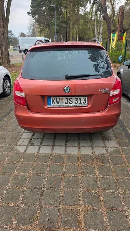 Gebraucht Skoda Fabia Classic 86 PS (63 kW) 2008 Orange Kombi
