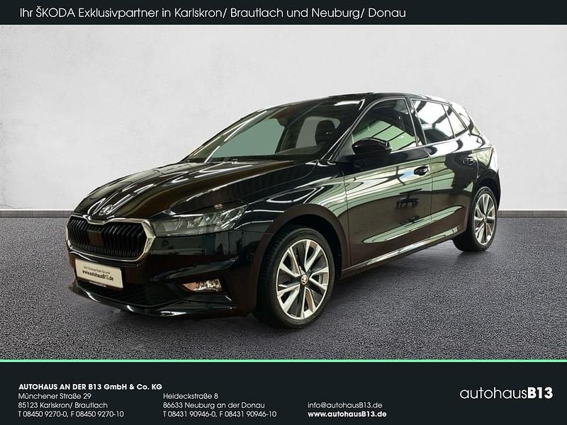 Schwarz Gebraucht 2021 Skoda Fabia Style Kleinwagen | 18.450 € (Etwas zu teuer) - Bild 1/4