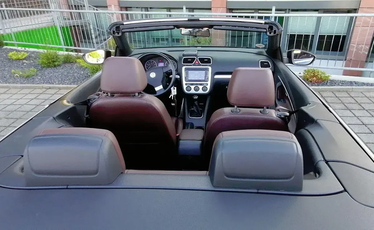 Gebraucht VW Eos 122 PS (89 kW) 2008 Schwarz Cabrio