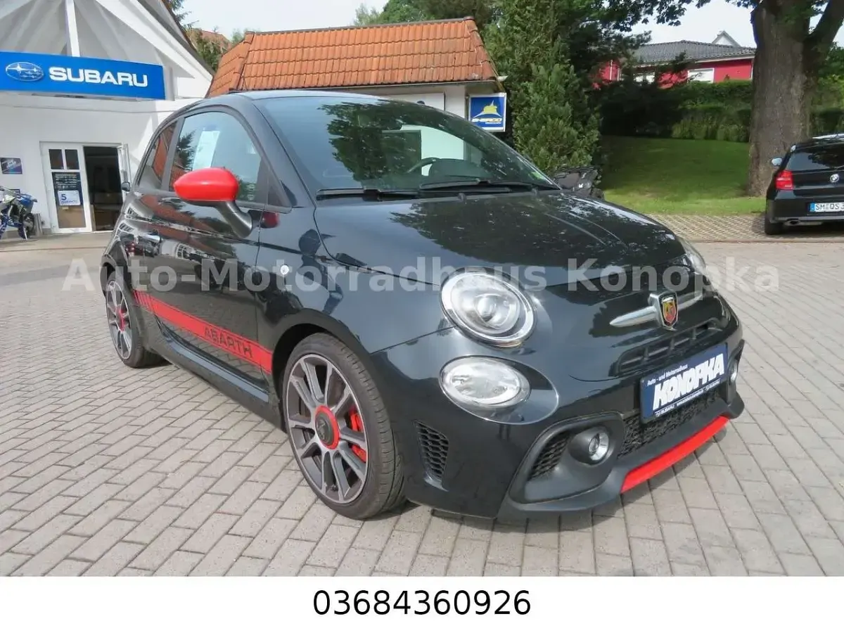 Gebraucht Abarth 595 Turismo 165 PS (121 kW) 2022 Schwarz Kleinwagen