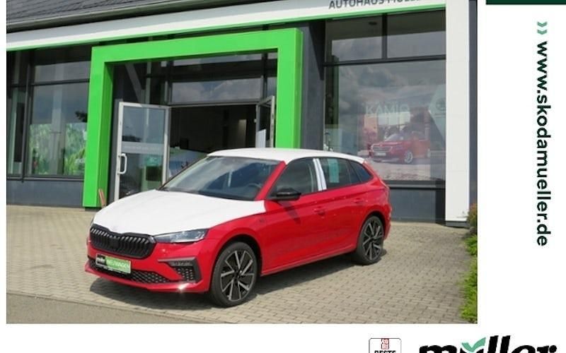 Rot (velvetrot metallic) Neu 2025 Skoda Scala Tour Kleinwagen | 38.829 € - Bild 1/4