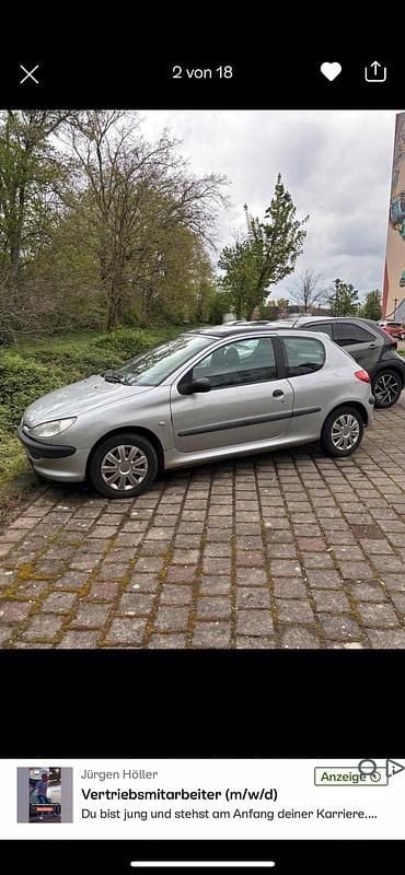 Gebraucht Peugeot 206 2000 Kleinwagen