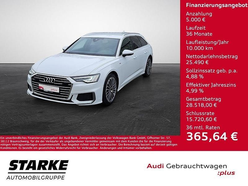Gebraucht Audi A6 S-Line 299 PS (219 kW) 2022 Weiss Kombi