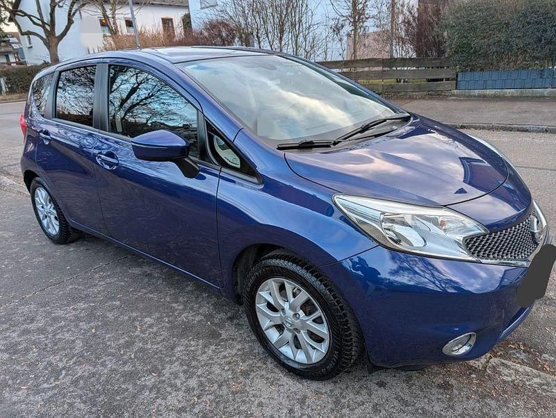 Gebraucht Nissan Note 80 PS (58 kW) 2016 Blau Kleinwagen