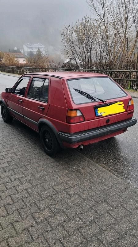 Gebraucht VW Golf II 55 PS (40 kW) 1990 Rot Kleinwagen