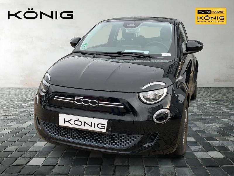 Schwarz Gebraucht 2022 Fiat 500e Icon Kleinwagen | 19.289 € - Bild 1/4