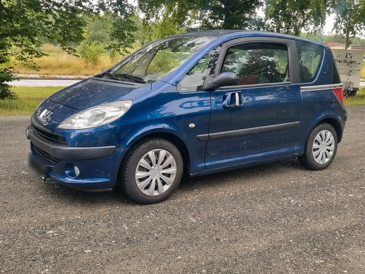 Gebraucht Peugeot 1007 88 PS (64 kW) 2007 Blau Van / Kleinbus