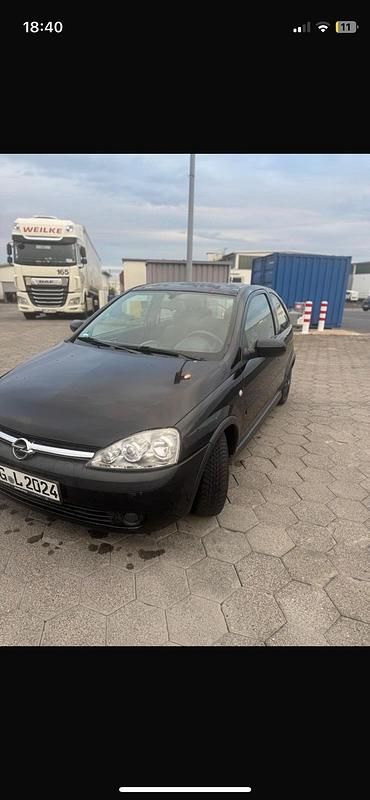 Schwarz Gebraucht 2003 Opel Corsa Kleinwagen | 800 € (Guter Preis) - Bild 1/4
