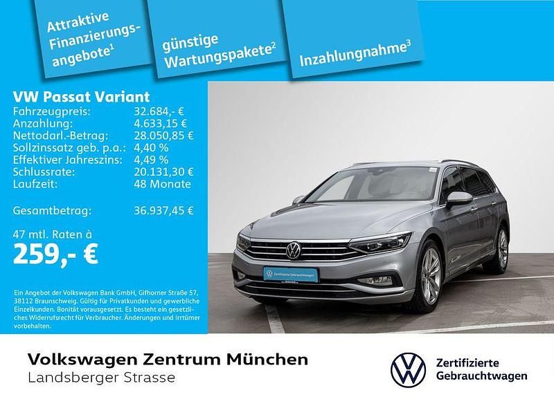 Gebraucht VW Passat Elegance 200 PS (147 kW) 2023 Silber Kombi
