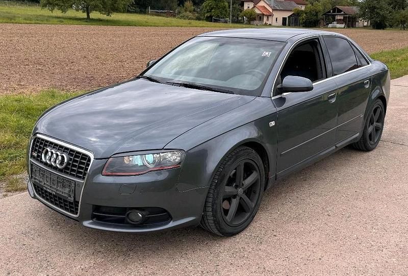 Grau Gebraucht 2007 Audi A4 S-Line Limousine | 2.899 € (Guter Preis) - Bild 1/4