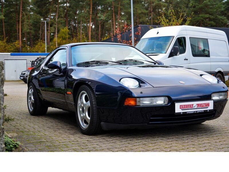Blau (metallic) Gebraucht 1992 Porsche 928 Coupé | 58.928 € - Bild 1/4