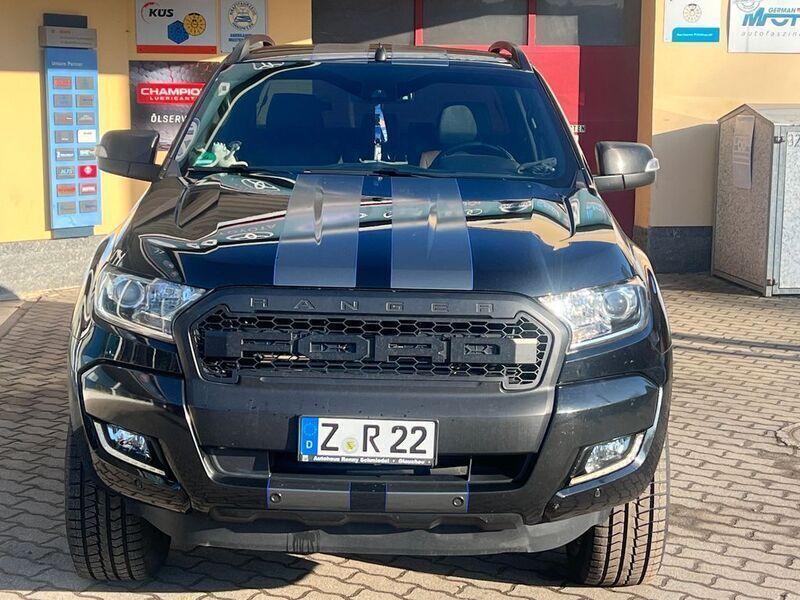 Schwarz Gebraucht 2017 Ford Ranger Wildtrack Abholung | 24.000 € - Bild 1/4