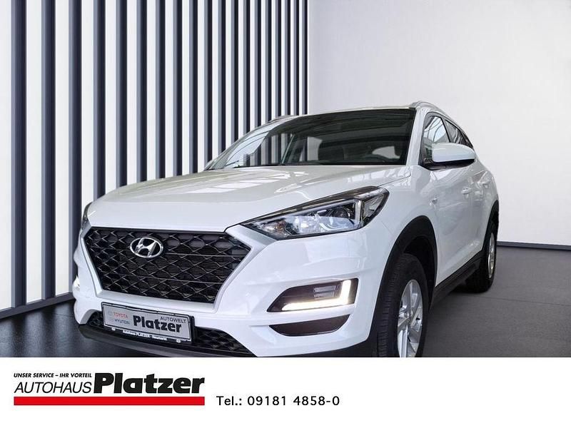 Weiss Gebraucht 2020 Hyundai Tucson SUV | 20.980 € (Fairer Preis) - Bild 1/4