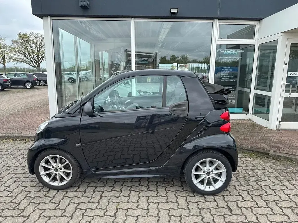 Używany Smart ForTwo Cabrio 71 KM (52 kW) 2014 Czarny Kabriolet