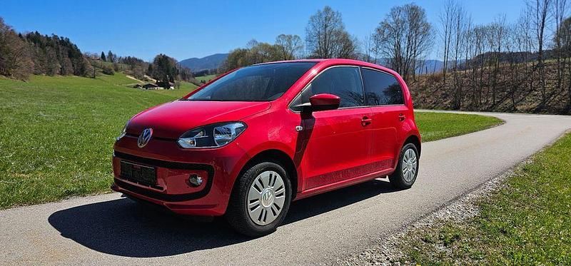 Gebraucht VW up! move up! 60 PS (44 kW) 2015 Rot Kleinwagen