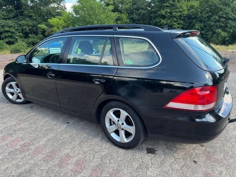 Schwarz Gebraucht 2009 VW Golf VI Limousine | 1.250 € - Bild 1/4