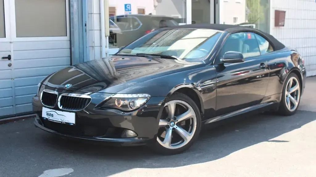 Gebraucht BMW 635 Cabriolet Efficient Dynamics 286 PS (210 kW) 2010 Schwarz Cabrio