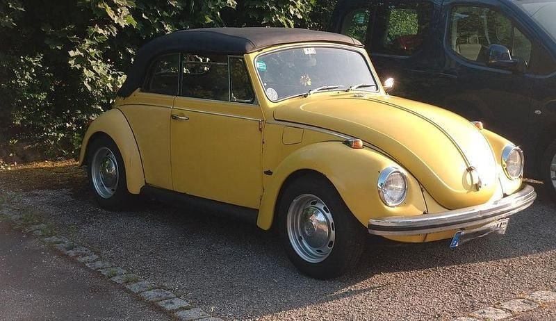 Gelb Gebraucht 1971 VW Käfer Cabrio | 14.000 € - Bild 1/4