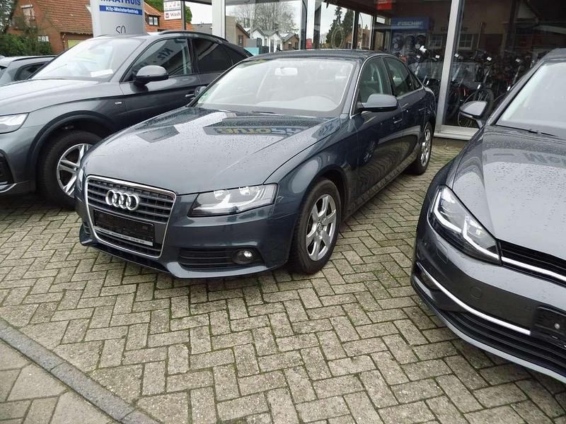 Meteorgrau perleffekt Gebraucht 2009 Audi A4 Attraction Limousine | 4.500 € (Superpreis) - Bild 1/4