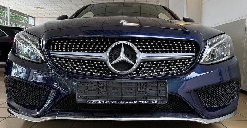 Gebraucht Mercedes C400 AMG line 333 PS (244 kW) 2017 Blau Coupé
