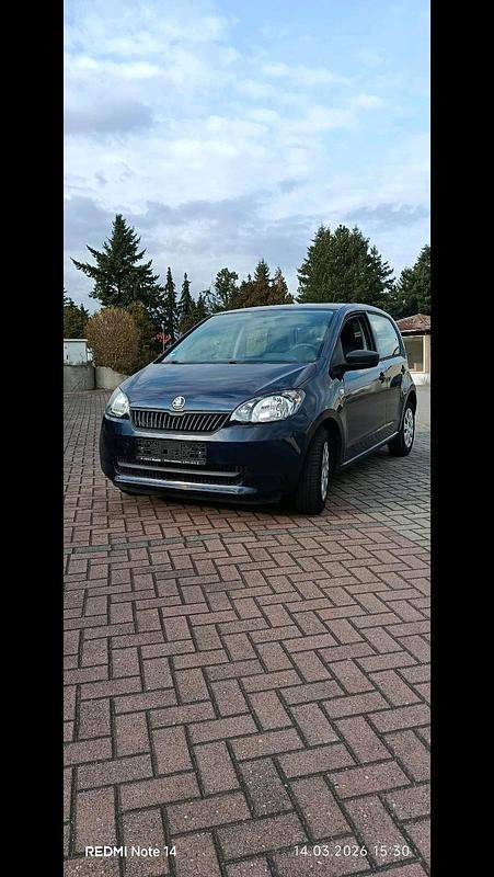 Gebraucht Skoda Citigo 60 PS (44 kW) 2014 Blau Kleinwagen