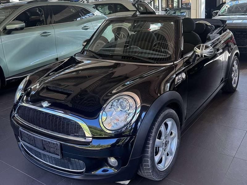 Midnight black metallic Gebraucht 2010 Mini Cooper S Cabriolet Cabrio | 8.975 € (Fairer Preis) - Bild 1/4