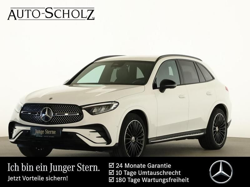 Weiß Gebraucht 2024 Mercedes GLC220 AMG SUV | 56.792 € (Superpreis) - Bild 1/4