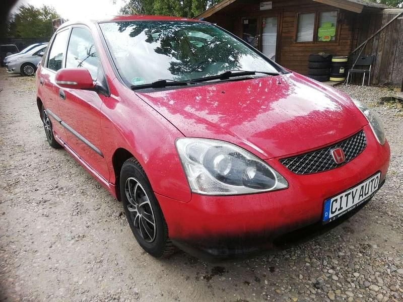 Gebraucht Honda Civic LS 90 PS (66 kW) 2004 Rot Limousine