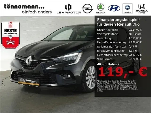 Gebraucht Renault Clio V Experience 101 PS (74 kW) 2020 Limousine