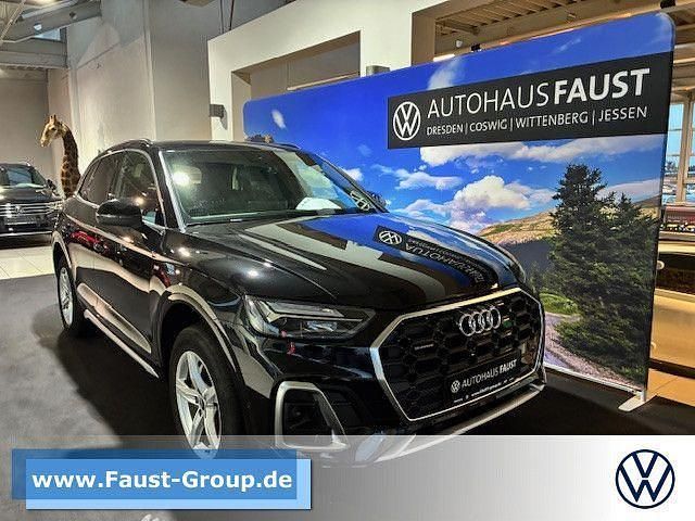 Schwarz metallic Gebraucht 2023 Audi Q5 S-Line SUV | 39.250 € (Superpreis) - Bild 1/4