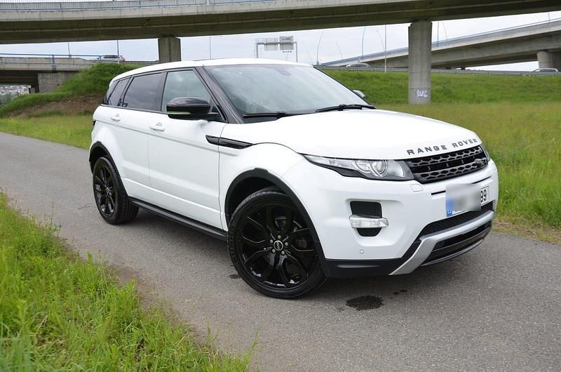 Weiß Gebraucht 2012 Land Rover Range Rover evoque Dynamic SUV | 19.200 € (Etwas zu teuer) - Bild 1/4