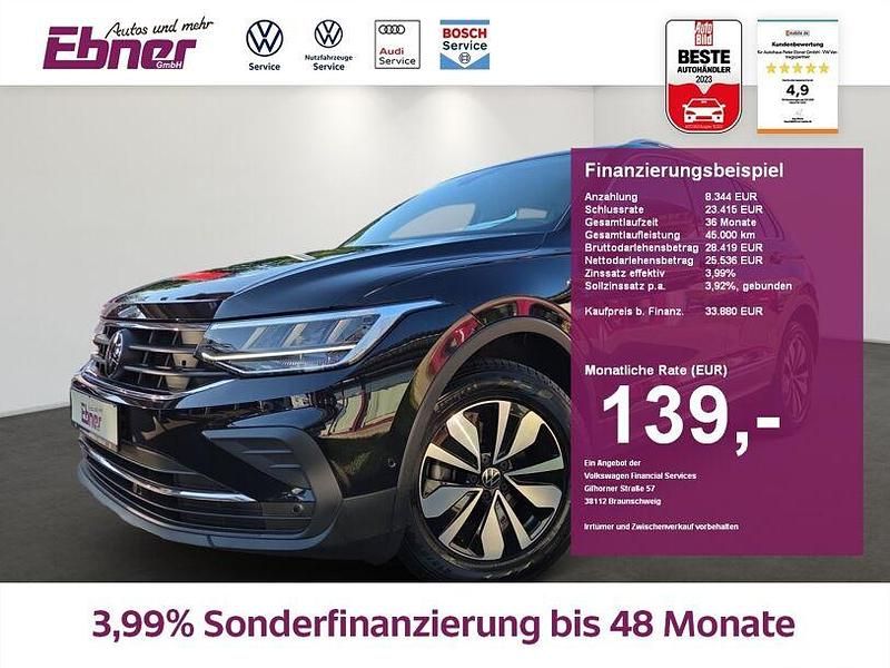 Deep black perleffekt Gebraucht 2024 VW Tiguan Move SUV | 33.880 € (Fairer Preis) - Bild 1/4