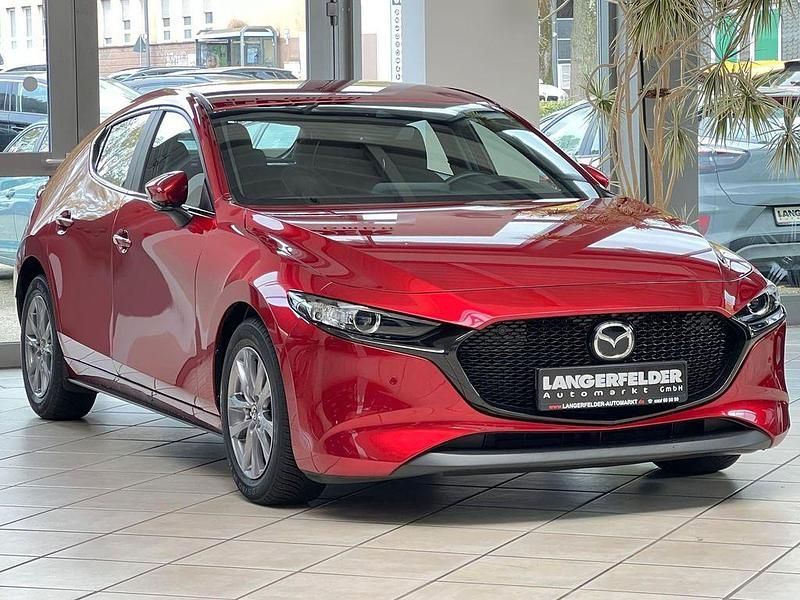 Soul red crystal m Gebraucht 2020 Mazda 3 Selection Limousine | 18.999 € (Fairer Preis) - Bild 1/4