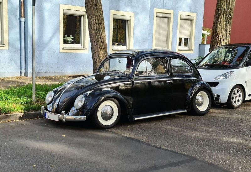 Schwarz Gebraucht 1954 VW Käfer Limousine | 28.640 € - Bild 1/4