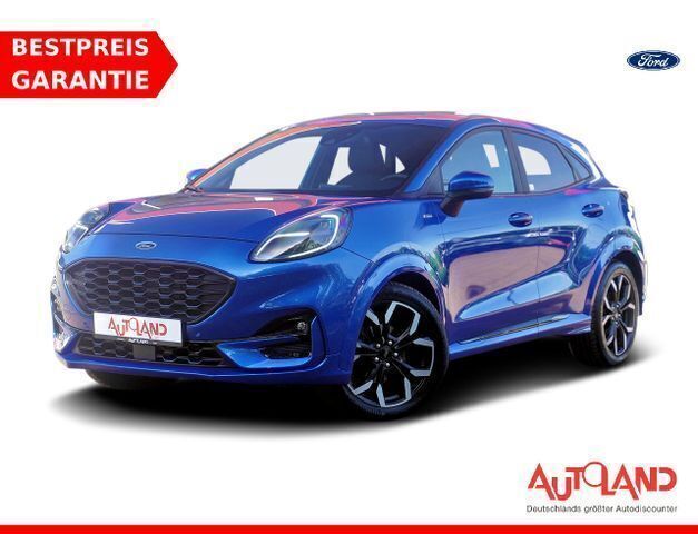 Blau Gebraucht 2020 Ford Puma ST-Line X SUV | 19.490 € (Etwas zu teuer) - Bild 1/4