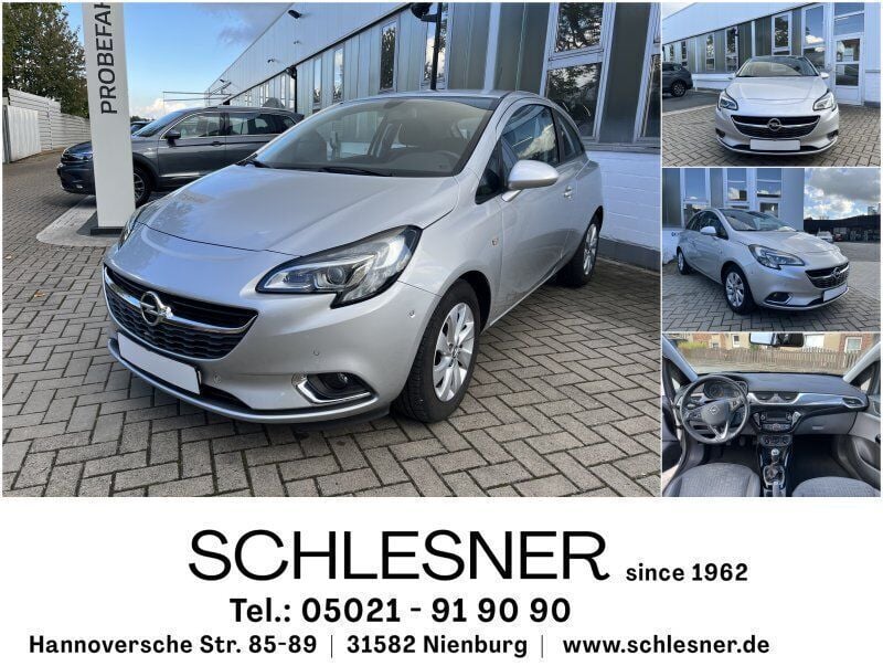 Silber Gebraucht 2016 Opel Corsa Innovation Kleinwagen | 8.490 € (Fairer Preis) - Bild 1/4