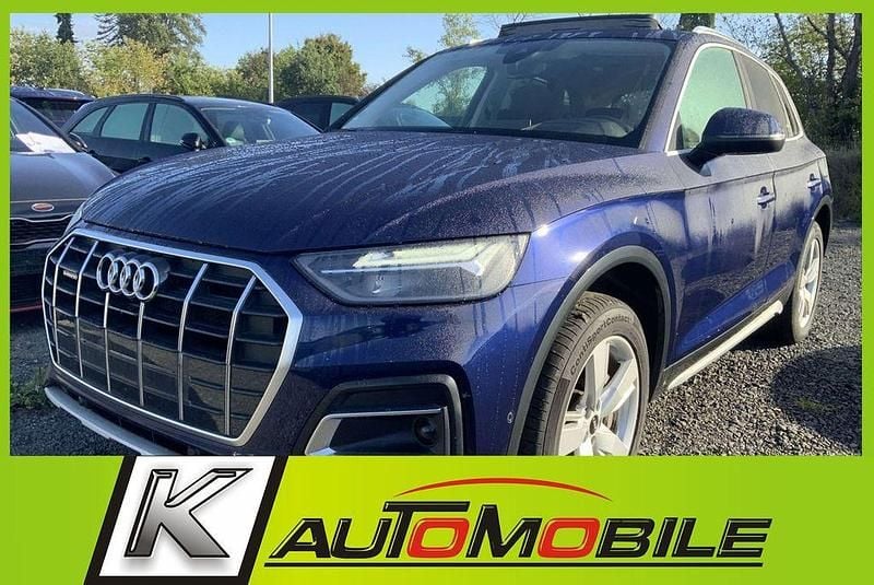 Blau Gebraucht 2021 Audi Q5 Business SUV | 31.760 € (Guter Preis) - Bild 1/4