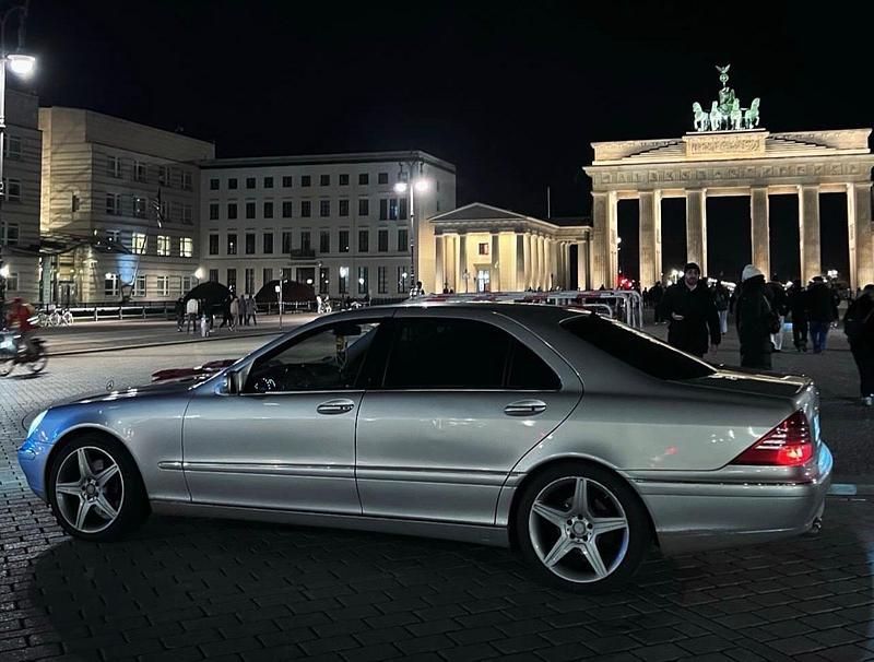 Silber Gebraucht 2000 Mercedes S500L Limousine | 9.999 € (Fairer Preis) - Bild 1/4