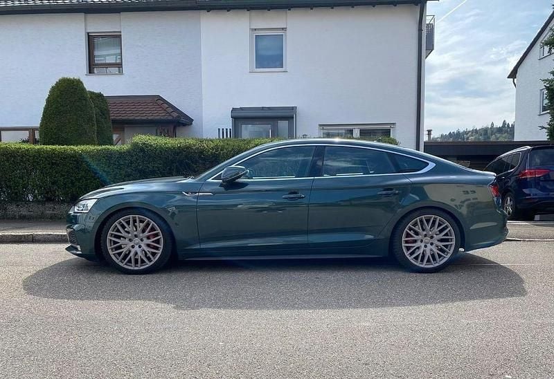 Gebraucht Audi A5 Sportback S-Line 250 PS (183 kW) 2017 Grün Kleinwagen