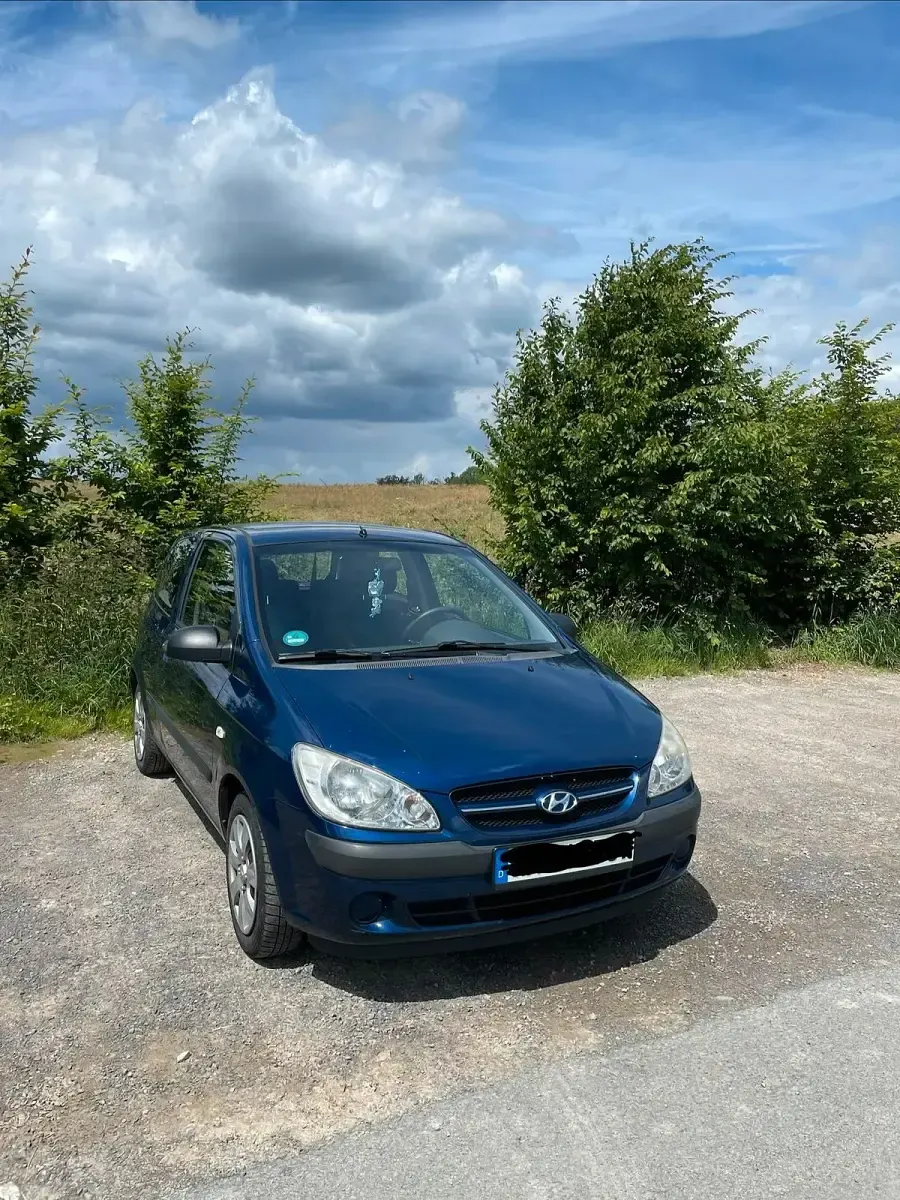 Gebraucht Hyundai Getz 67 PS (49 kW) 2007 Blau Kleinwagen
